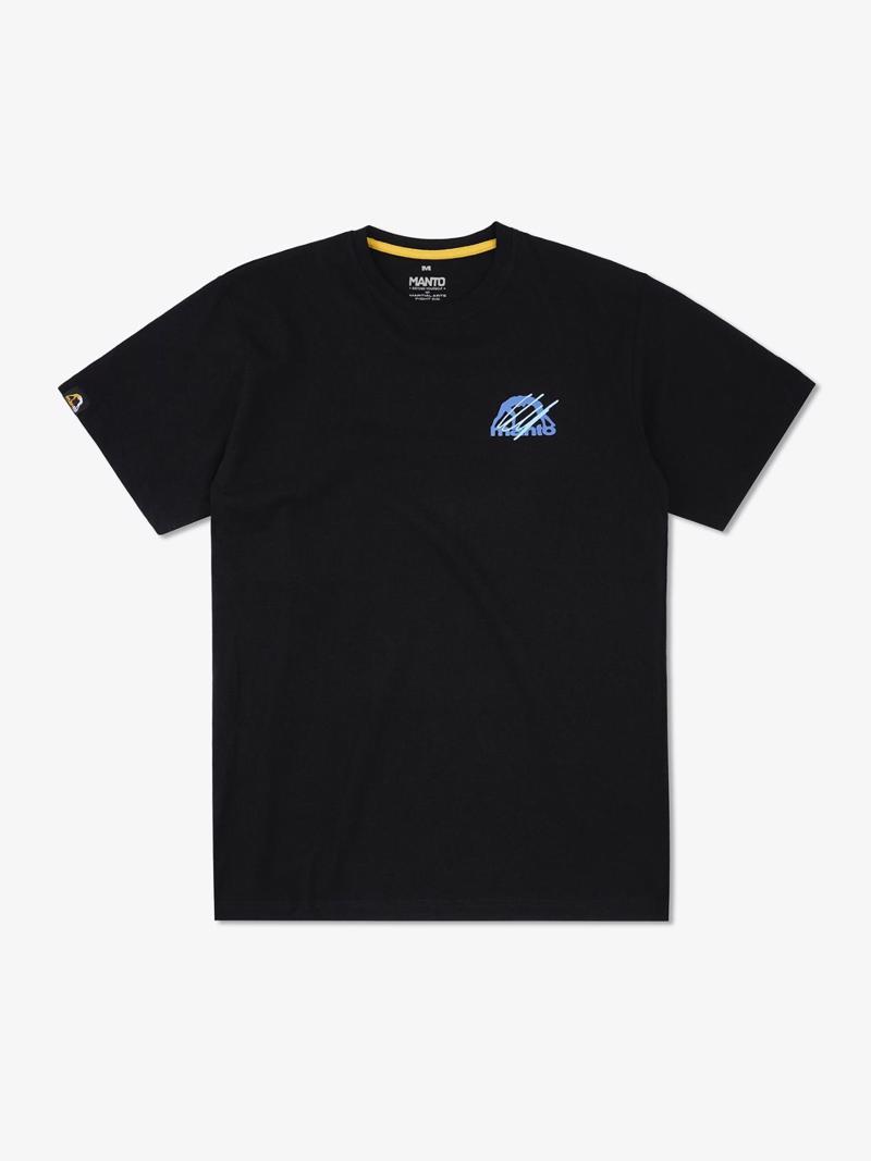 MANTO vertical t-shirt -black